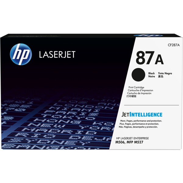 E-shop HP CF287A č. 87A Čierna originálna