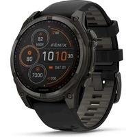 Garmin Fenix 8 Solar 47 mm titán čierne - Inteligentné hodinky