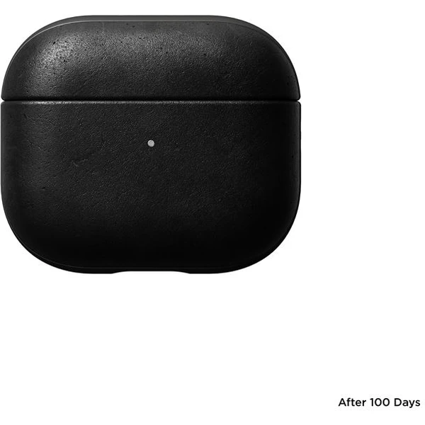 Nomad Modern Leather púzdro pre AirPods 3 čierne - Puzdra - Obrázok OEI0100501