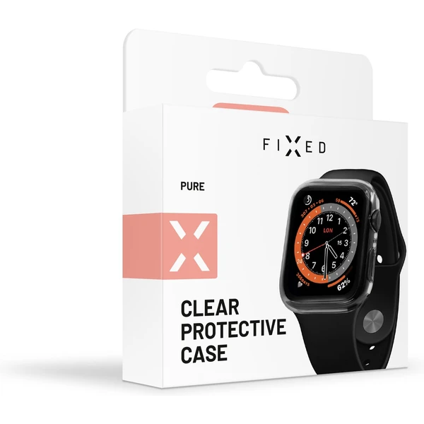 FIXED Pure ochranné puzdro s temperovaným sklom Apple Watch 42mm číre - Puzdra - Obrázok OF6N600301