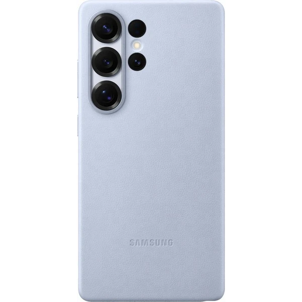 Samsung Kindsuit Case kryt z vegánskej kože Galaxy S25 Ultra svetlo modrý - Puzdra - Hlavný obrázok