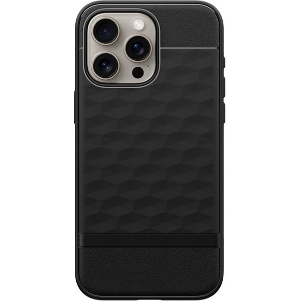 Spigen Caseology Parallax kryt s MagFit iPhone 15 Pre Max matne čierny - Puzdra - Obrázok OFW4000L01