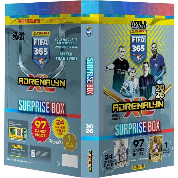 Panini FIFA 365 2025/2026 Adrenalyn - Adventný kalendár - Futbalové karty - Obrázok OG5K000K01