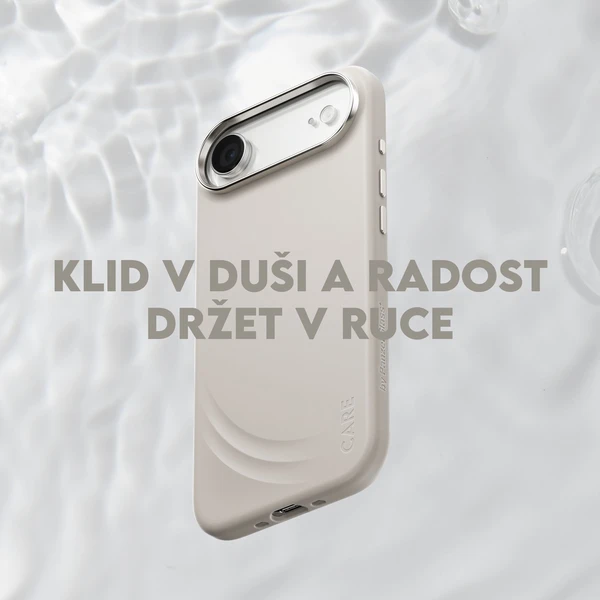 Panzer Glass ® CARE Flow kryt s MagSafe Apple iPhone Air Vanilla - Puzdra - Obrázok OGDH000K01