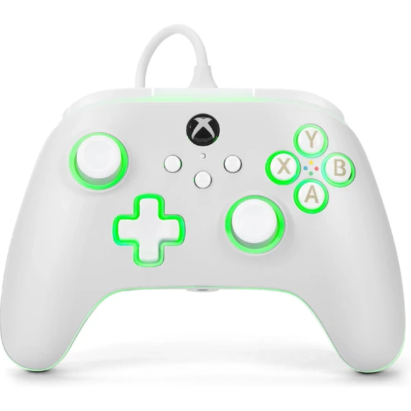 PowerA Advantage drôtový herný ovládač Lumectra biely (Xbox Series X|S) - Herné ovládače - Obrázok OGN6000O01