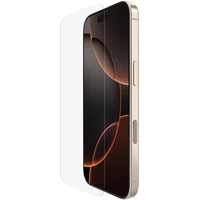 Belkin SCREENFORCE™ TemperedGlass Anti-Microbial ochranné sklo pre iPhone 16 Pro - Ochranné fólie a sklo