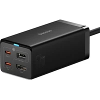 Rýchlonabíjačka do siete Baseus GaN5 Pro 67W 2xUSB-C/USB-A/HDMI čierna a USB-C kábel 100W 1m - Nabíjačky