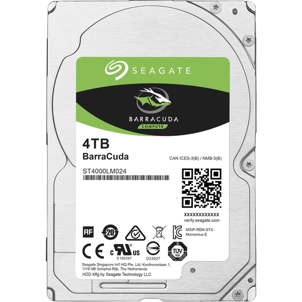 Seagate BarraCuda HDD 2,5" 4TB - Pevné disky - Hlavný obrázok