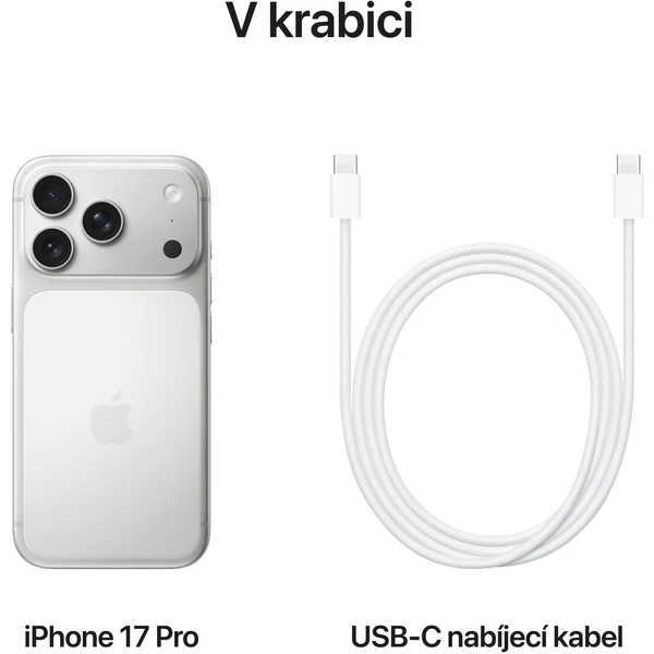 Apple iPhone 17 Pro 512GB strieborný - Mobilné telefóny - Obrázok OHNH000K01