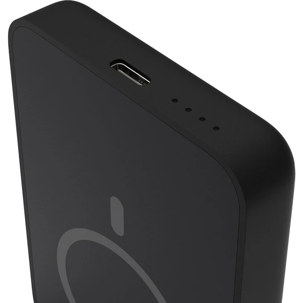 Spello ForcePack 5000mAh magnetická bezdrôtová powerbanka čierna - Powerbanky - Obrázok OHPD000K01