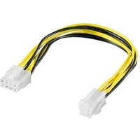 PremiumCord redukcia napájania 8pin/M zdroj na P4 4pin/F - Káble a redukcie