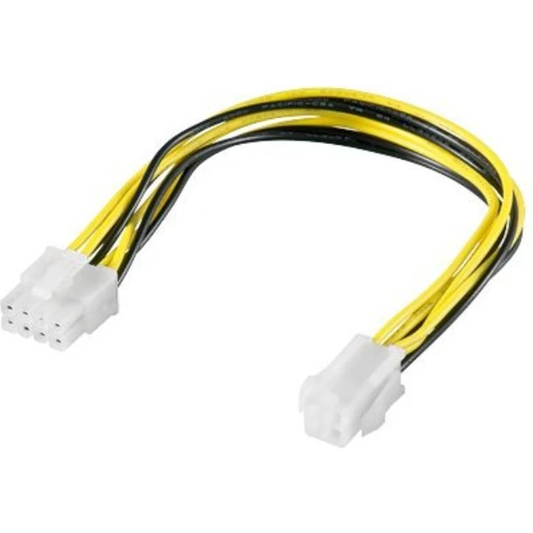 PremiumCord redukcia napájania 8pin/M zdroj na P4 4pin/F - Káble a redukcie - Hlavný obrázok