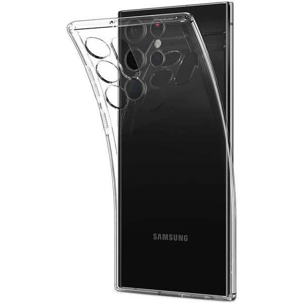 Spigen Liquid Crystal kryt Samsung Galaxy S22 Ultra číry - Puzdra - Obrázok OIGY600301
