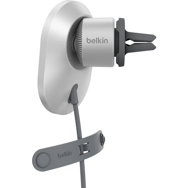 Belkin BOOST CHARGE ™ Qi2 Magnetický držiak s nabíjaním do auta, 15W, bez adaptéra, šedý - Držiaky - Obrázok OIWD000N01