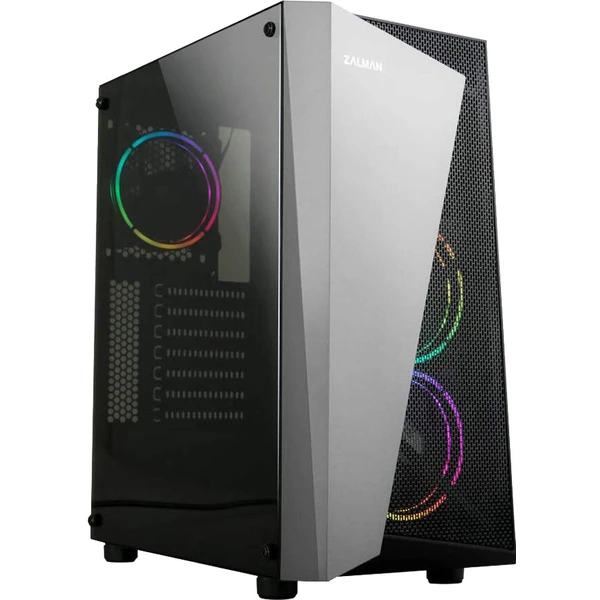 Zalman S4 Plus čierna - Počítačové skrine - Hlavný obrázok