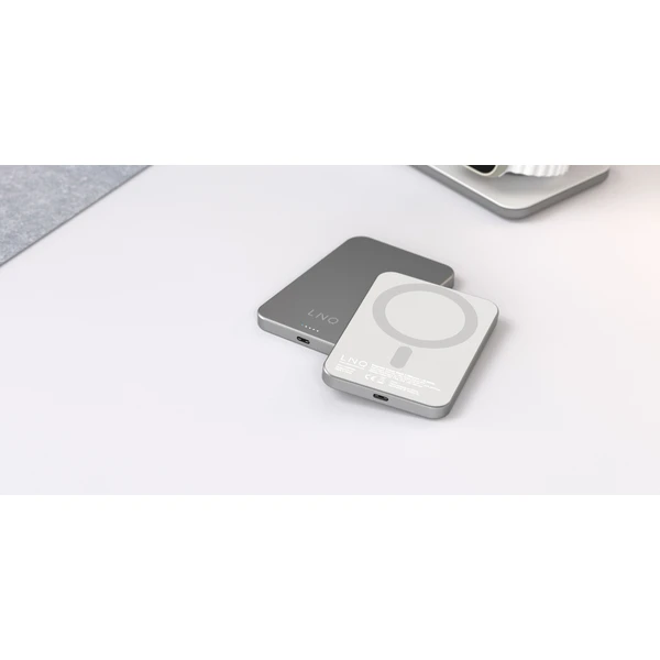 LINQ Magnetic Wireless Powerbank MagSafe powerbanka (5000 mAh) - Powerbanky - Obrázok OIXA000N01