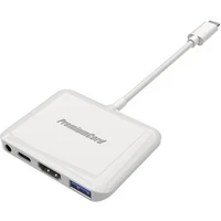 PremiumCord Prevodník USB-C na HDMI2.0+USB3.0+Audio+PD (pre iPad Pro) - Dokovacie stanice