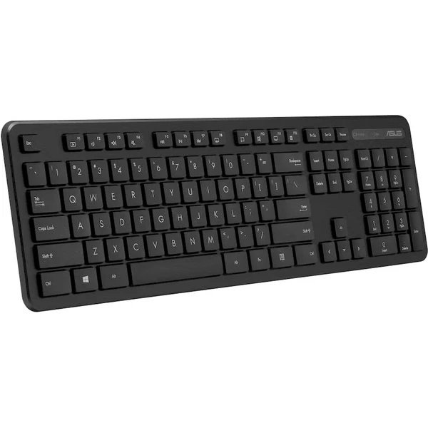 ASUS CW100 bezdrôtový set klávesnice a myši CZ čierny - Klávesnicové sety - Obrázok OJ5L000K01