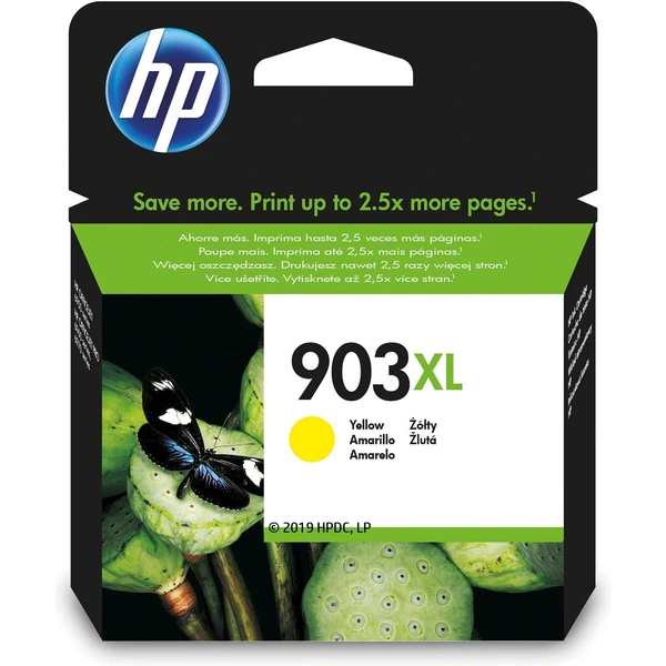 HP T6M11AE č. 903XL Žltá originálna - Cartridge - Hlavný obrázok