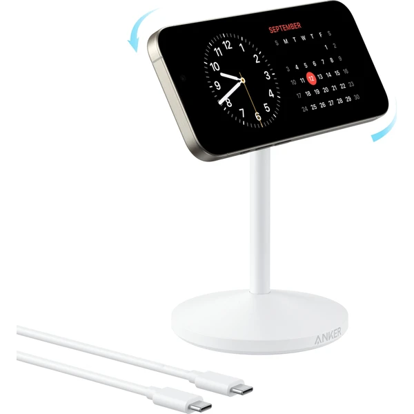 Anker MagGo A25X1 MagSafe nabíjačka (15W) biela - Nabíjačky - Hlavný obrázok