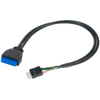 Akasa USB 3.0 na USB 2.0 adaptér 30 cm - Káble a redukcie