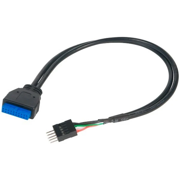 Akasa USB 3.0 na USB 2.0 adaptér 30 cm - Káble a redukcie - Hlavný obrázok
