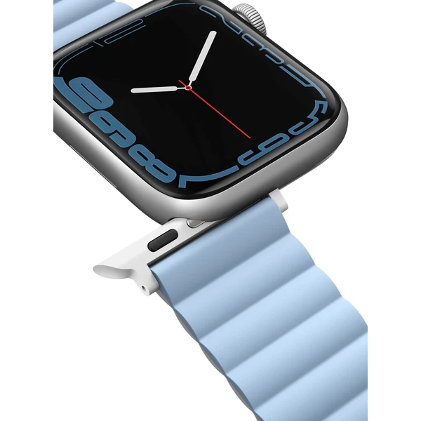 UNIQ Revix obojstranný remienok pre Apple Watch 49/46/45/44/42mm Arctic (biely/modrý) - Remienky - Obrázok OJM6000601