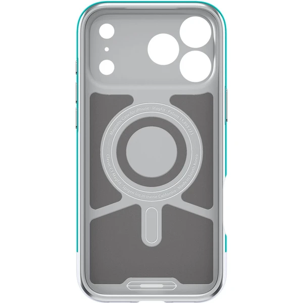 Spigen Classic C1 MagSafe kryt iPhone 17 Pro bondi blue - Puzdra - Obrázok OJMH000K01