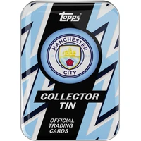 Futbalové karty Topps 2025-2026 Collector Tin Manchester City - Futbalové karty