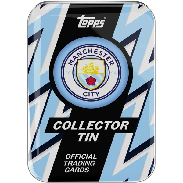 Futbalové karty Topps 2025-2026 Collector Tin Manchester City - Futbalové karty - Hlavný obrázok