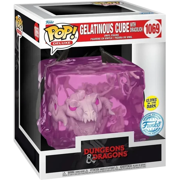 Funko POP! #1069 Deluxe: Dungeons & Dragons - Gelatinous Cube (GITD) - Funko POP! - Obrázok OKCG000N01