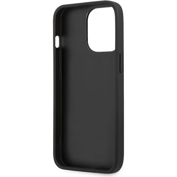 Guess PU 4G Metal Logo kryt iPhone 14 Pro sivý - Puzdra - Obrázok OKUF100501