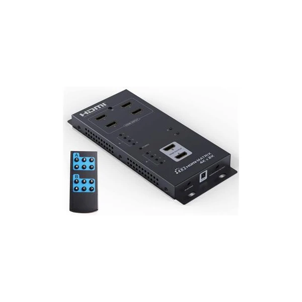 PremiumCord HDMI matrix switch 4:2, s audio, rozlíšenie 4Kx2K - Ostatné - Hlavný obrázok