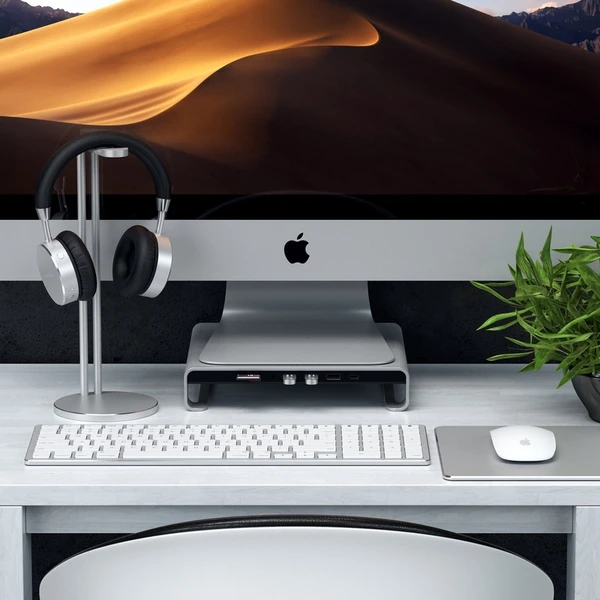 Satechi hliníkový stojanček na počítač Apple iMac strieborný - Podstavce - Obrázok OLHF100401