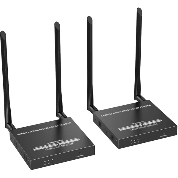 PremiumCord HDMI2.0 Wireless extender 4K @ 60Hz na 50m - Ostatné - Obrázok OLNF000K01