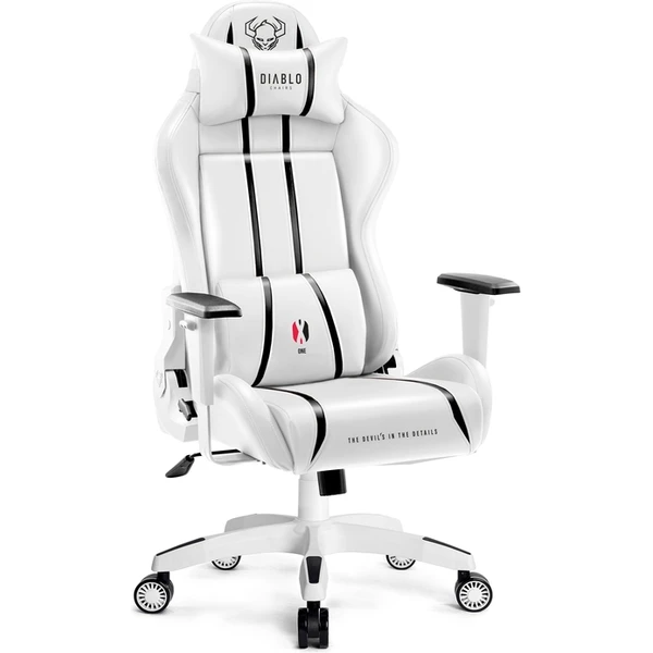Diablo X-One 2.0 Normal Size herné stoličky bielo-čierna - Stoličky - Obrázok OM2G000K01