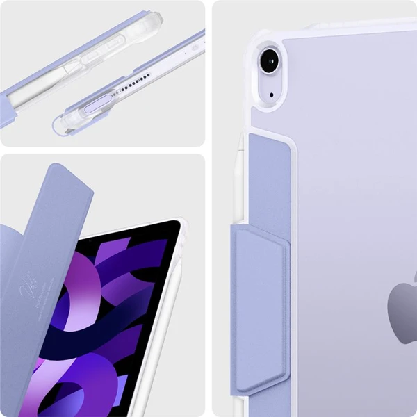 Spigen Ultra Hybrid Pro púzdro iPad Air 10.9" (22/20), Air 11" (24/25/26) fialové - Puzdra - Obrázok OMC5000L01