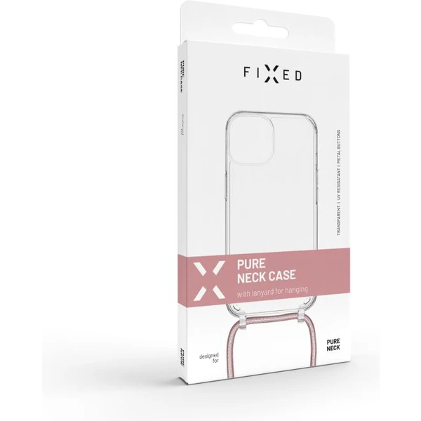 FIXED Pure Neck kryt s ružovou šnúrkou na krk Samsung Galaxy A25 5G - Puzdra - Obrázok OMR1000N01