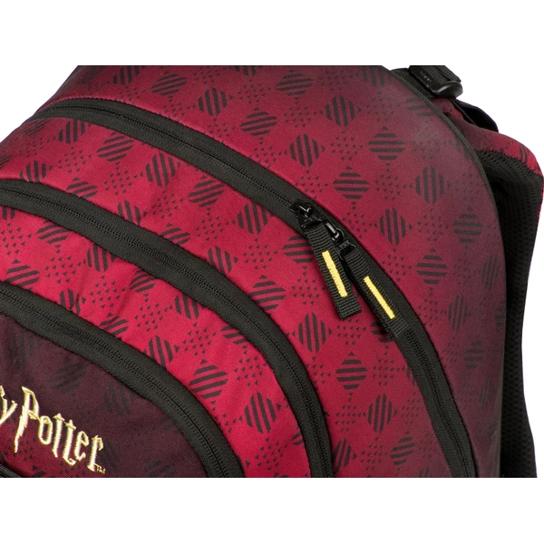 Školský batoh BAAGL Skate Harry Potter Bradavice vínový - Batohy - Obrázok OMSG000K01
