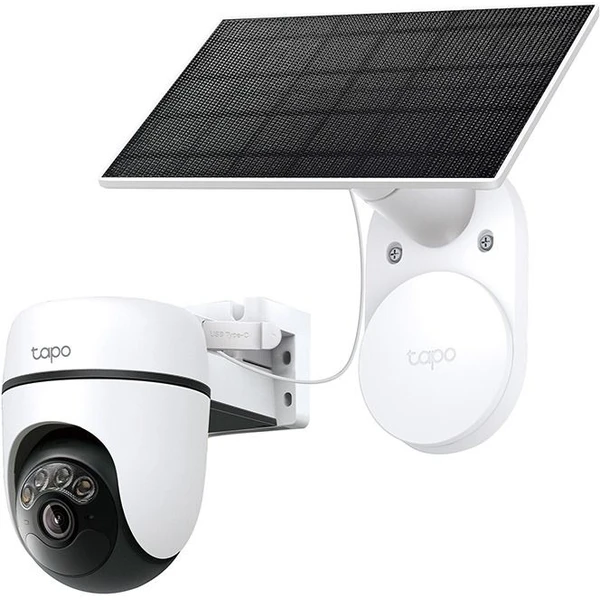 TP-Link Tapo C610 KIT + solárny panel biely - IP kamery - Obrázok OMXF000K01