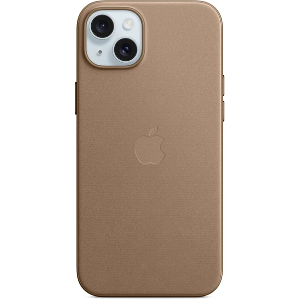 Kryt z tkaniny FineWoven s MagSafe na iPhone 15 Plus dymový - Puzdra - Hlavný obrázok