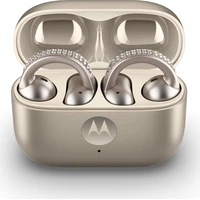 Motorola Moto Buds Loop (Sound By BOSE) bezdrôtové slúchadlá Swarovski crystals béžová - Slúchadlá