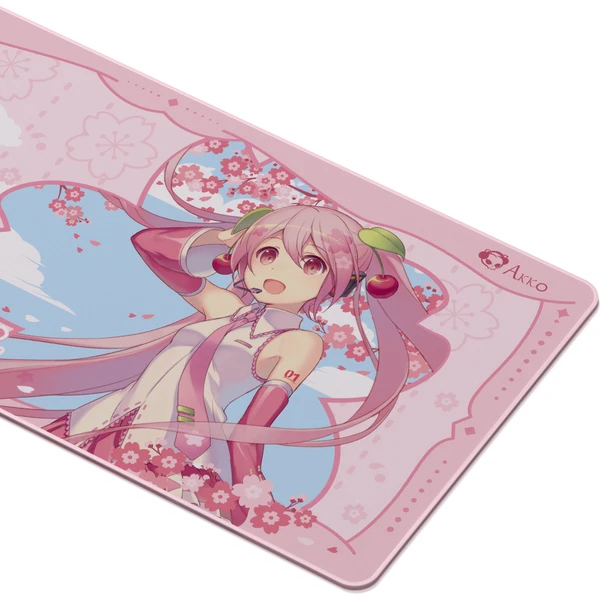Akko x Sakura Miku podložka pod myš a klávesnicu - Podložky - Obrázok ONQG000K01