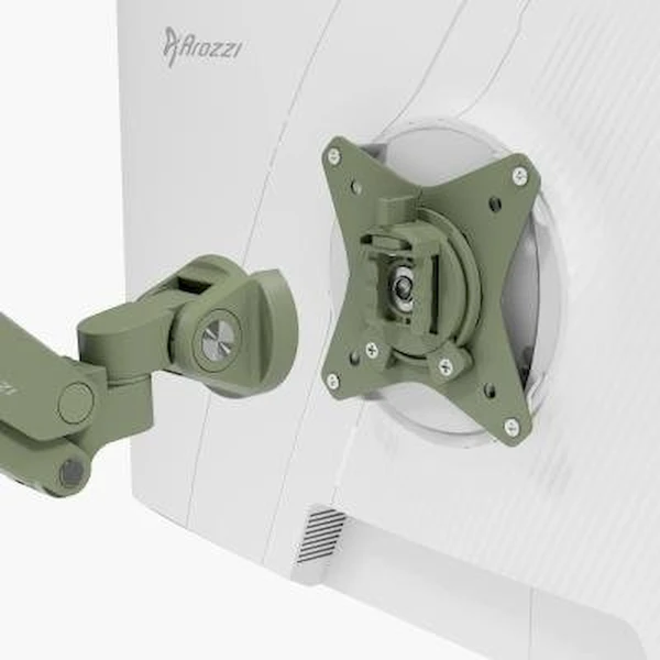 AROZZI ALZARE NEO stolný držiak pre monitor machovo zelený - Držiaky pre obrazovky - Obrázok ONUJ000K01