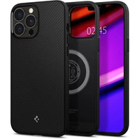 Spigen MagArmor magnetický kryt iPhone 13 Pro Max čierny - Puzdra