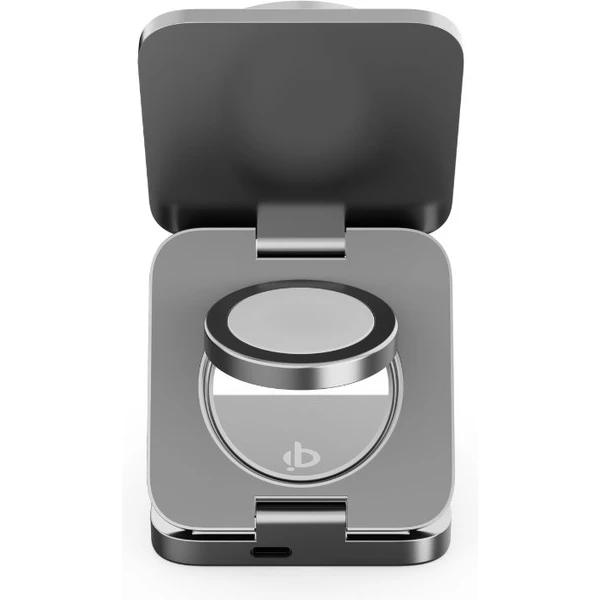 Cubenest SQ312 Ultra Qi2.2 (MagSafe) 3v1 nabíjačka (35W) sivá - Nabíjačky - Obrázok OO5I000K01