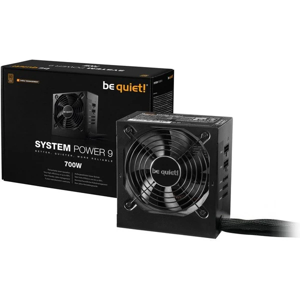 Be quiet! System Power 9 CM 700W - Zdroje - Obrázok OOD4700301