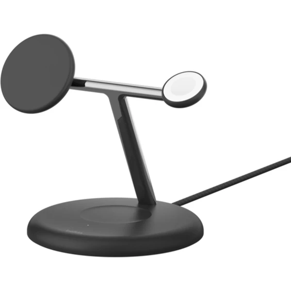 Belkin BOOST CHARGE™ PRE 15W MagSafe 3v1 (Qi2) nabíjacia stanica čierna - Nabíjačky - Obrázok OOW9000J01