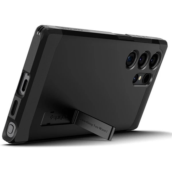 Spigen Tough Armor MagFit kryt Samsung Galaxy S24 Ultra čierny - Puzdra - Obrázok OP91000P01
