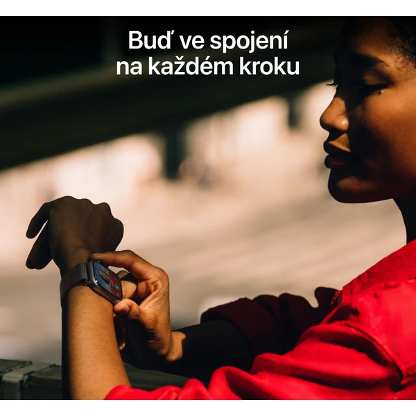 Apple Watch Series 11 (46mm) Vesmírne šedý hliník s čiernym športovým remienkom S/M - Inteligentné hodinky - Obrázok OPNH000K01